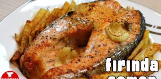 Fırında Somon Balığı Nasıl Yapılır? - Balık Yemekleri - fırında sebzeli somon fırında somon balığı fırında somon balığı tarifi fırında somon fileto fırında somon tarifi pratik fırında somon