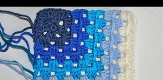Kare Papatya Bebek Battaniyesi Modeli Yapılışı - Örgü Modelleri - crochet free crochet pattern kolay örgü modelleri motifli battaniye modeli motifli örgü modelleri videolu örgü modelleri