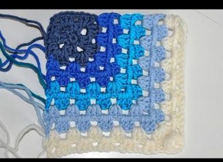 Kare Papatya Bebek Battaniyesi Modeli Yapılışı - Örgü Modelleri - crochet free crochet pattern kolay örgü modelleri motifli battaniye modeli motifli örgü modelleri videolu örgü modelleri