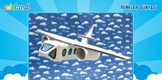 Karton Kutudan Maket Uçak Yapımı - Geri Dönüşüm Projeleri Okul Öncesi Etkinlikleri - etkinlik önerileri kağıttan maket uçak yapımı maket uçak yapılışı maket uçak yapımı kartondan okul öncesi etkinlikler