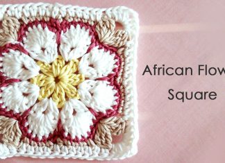 Afrika Menekşesi Örgü Modeli Nasıl Yapılır? - Örgü Modelleri - crochet free pattern motifli örgü modelleri tığ işi örgü modelleri videolu örgü modelleri 1