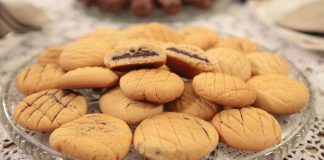Evde Kolay Biskrem Kurabiye Tarifi - Hobi Dünyası - biskrem kurabiye çikolata dolgulu kurabiye evde kurabiye