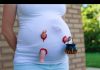Hamile için Evde Özel Tişört Yapımı - Anne - Çocuk Kendin Yap - eğlenceli anne hamile fotoğraf örnekleri tişört yapımı