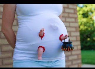 Hamile için Evde Özel Tişört Yapımı - Anne - Çocuk Kendin Yap - eğlenceli anne hamile fotoğraf örnekleri tişört yapımı