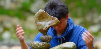Taşlarla Mükemmel Denge Sağlama - Dekorasyon Hobi Dünyası - denge ile taş koyma taş dizme üst üste taş koyma