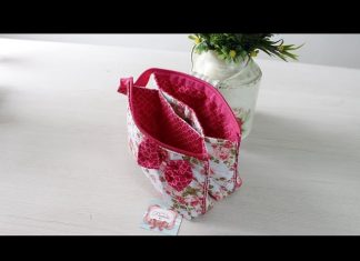 Kumaştan Çanta Nasıl Dikilir? - Dikiş - dikiş eğitimi evde dikiş için modeller kalıpsız dikiş dikmek kumaş çanta kalıpları kumaş çanta modelleri