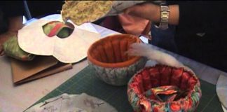 Kumaştan Ekmeklik Yapımı - Dikiş - dikiş dikmek nasıl öğrenilir duck kumaşından ekmeklik yapımı evde dikiş için modeller kumaştan ekmeklik modeleri