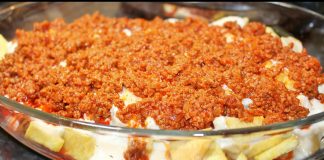 Kıymalı Patates Mantısı - Et Yemekleri Sebze Yemekleri - patatesli mantı tepside patates mantısı