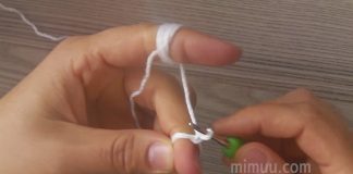 Sihirli Düğüm Nasıl Yapılır? - Örgü Modelleri - amigurumi başlangıç gizli düğüm görünmez düğüm tekniğin magic ring penye ip sihirli halka sihirli halka nasıl yapılır