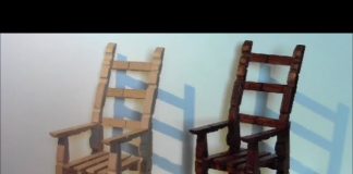 Mandaldan Sallanan Sandalye Nasıl Yapılır? - Geri Dönüşüm Projeleri Okul Öncesi Etkinlikleri - evde sallanan sandalye yapımı kendin yap projeleri mandaldan sallanan sandalye yapımı tahta mandalla yapılan çalışmalar