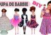 Barbie Bebek Kıyafetleri Nasıl Yapılır? - Dikiş - barbie elbise modelleri barbie pantolon yapımı oyuncak bebek elbisesi nasıl örülür oyuncak bebek elbisesi yapımı