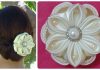 Kurdeleden El Yapımı Broş Modeli - Nakış Takı & Aksesuar - evde kurdeleden toka yapımı kurdeleden çiçek nasıl yapılır kurdeleden çiçek yapımı anlatımlı kurdeleden toka yapımı örnekleri
