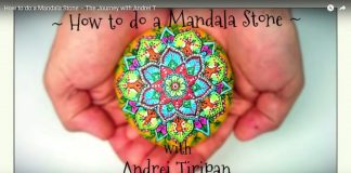 Mandala Taş Boyama Nasıl Yapılır? - Taş Boyama - kolay taş boyama örnekleri taş boyama sanatı örnekleri taş boyama teknikleri