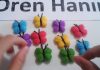 Örgü Kelebek Yapımı - Örgü Modelleri - el işi kelebek yapımı kelebek motifi nasıl yapılır açıklamalı anlatımı örgü kelebek modelleri yapılışı üç boyutlu kelebek yapımı