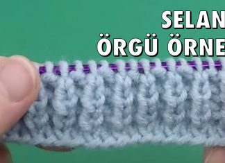 Selanik Örgü Modeli Yapımı - Hobi Dünyası - 