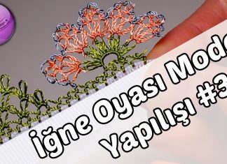 İğne Oyası Kolay Çiçek Yapımı - İğne Oyası - iğne oyası çiçek yapımı videolu iğne oyası modelleri kolay iğne oyası modelleri örnekleri iğne oyası motif yapımı modelleri