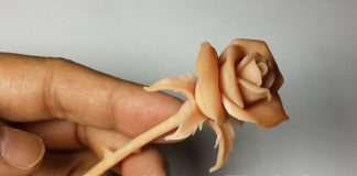 Kilden Gül Yapımı - Hobi Dünyası - hamurdan çiçek yapımı video kil çalışmaları örnekleri kil hamurundan neler yapılabilir