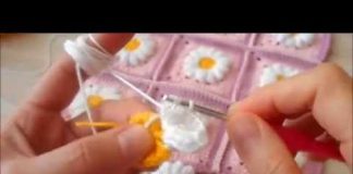 Papatya Motifli Bebek Battaniyesi Nasıl Yapılır? - Örgü Modelleri - bebek battaniye modelleri ve yapılışı bebek battaniyesi modelleri açıklamalı bebek battaniyesi modelleri tığ işi örgü bebek battaniyesi modelleri 1