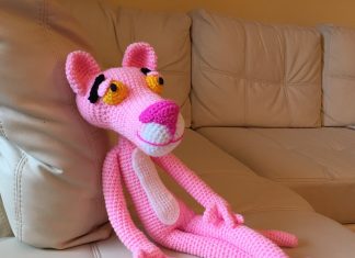 Örgü Pembe Panter Amigurumi Tarifi - Hobi Dünyası - 