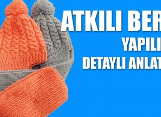 Atkılı Şapka Örgü Yapımı - Hobi Dünyası - 