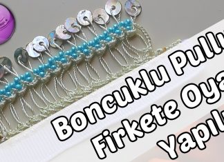 Boncuklu Firkete Oyası Nasıl Yapılır? - Örgü Modelleri - firkete oyası özellikleri pullu firkete oyası nasıl yapılır video pullu tığ oyası pullu tülbent nasıl yapılır