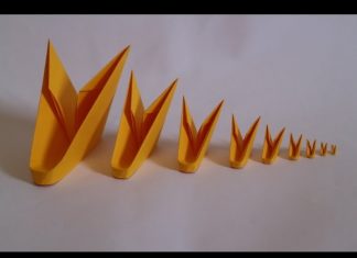 3d Origami Kağıdı Nasıl Katlanır? - Hobi Dünyası - 3 boyutlu origami yapımı 3d origami yapımı video modüler origami kolay origami nasıl yapılır