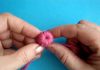 Elişi Düğme Yapımı - Örgü Modelleri - bebek düğmeleri bebek yeleği düğmesi nasıl yapılır iğneyle düğme yapımı örgü düğme nasıl yapılır