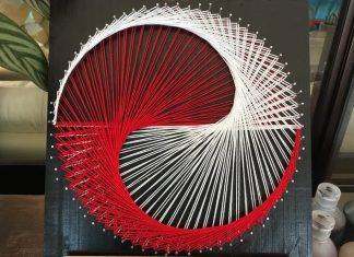 String Art Nasıl Yapılır? - Hobi Dünyası - ip sanatı nasıl yapılır string art string art tahtası string art yapımı