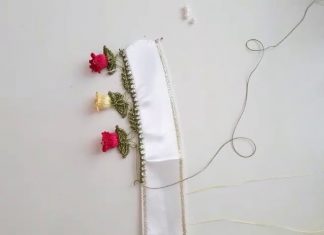Boncuk Oyası Tarifleri - Örgü Modelleri - basit tığ oyaları anlatımlı en güzel tığ oyası örnekleri kolay boncuk oyaları yeni boncuk oyası modelleri yeni boncuklu tülbent oyaları
