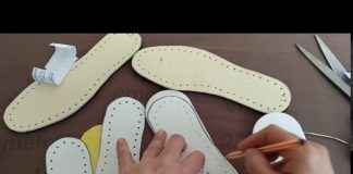 Keçe Patik Tabanı Nasıl Hazırlanır? - Örgü Modelleri - ayakkabı şeklinde patik modelleri ve yapılışı keçe patik tabanı keçe tabanlı ev ayakkabısı keçe tabanlı örgü patik yapımı keçeden patik yapımı aşamaları