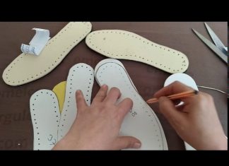 Keçe Patik Tabanı Nasıl Hazırlanır? - Örgü Modelleri - ayakkabı şeklinde patik modelleri ve yapılışı keçe patik tabanı keçe tabanlı ev ayakkabısı keçe tabanlı örgü patik yapımı keçeden patik yapımı aşamaları