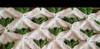 Cam Güzeli Örgü Modeli Yapımı - Örgü Modelleri - cam güzeli örgü videolu crochet tığ işi örgü modelleri anlatımlı tığ örgü battaniye modelleri