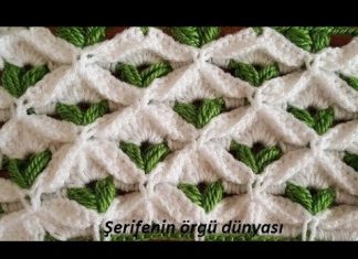 Cam Güzeli Örgü Modeli Yapımı - Örgü Modelleri - cam güzeli örgü videolu crochet tığ işi örgü modelleri anlatımlı tığ örgü battaniye modelleri