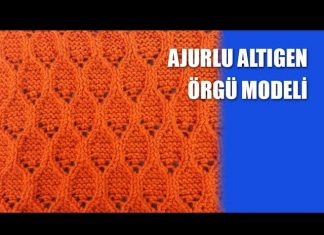 Delikli Şiş Örgü Modelleri - Örgü Modelleri - ajurlu bebek örgü modelleri ajurlu örgü modelleri anlatımlı ajurlu örgü örnekleri ajurlu yelek modelleri