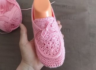 Tabanlı Patik Modelleri Yapılışı - Örgü Modelleri - ayakkabı şeklinde patik modelleri ve yapılışı emelcenin patikleri keçeden patik yapımı aşamaları patik yapımı tığ işi kendin yap