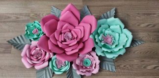 3D Çiçek Modeli Yapımı - Dekorasyon Geri Dönüşüm Projeleri Quilling - 3 boyutlu çiçek modeli nasıl yapılır istersen yaparsın çiçek şablonu kağıttan çiçek yapımı anlatımlı kartondan çiçek nasıl yapılır