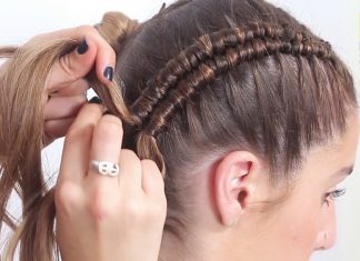 Evde Kolay Saç Yapımı - Saç Modelleri - kolay saç modelleri video saç yapımı modelleri bayan saç yapımı örgü saç yapımı youtube