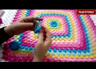 Bebek Battaniye Yapraklı Modeli Videosu - Örgü Modelleri - yaprak battaniye yaprak desenli battaniye yapılışı yaprak modelleri battaniye yapılışı yapraklı battaniyenin yapılışı