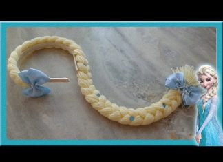 Elsa Saç Tokası Yapımı - Anne - Çocuk Takı & Aksesuar - basit toka yapımı elsa saçı ve tacı frozen elsa peruk güzel toka çeşitleri