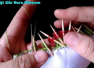 Kürdan Oyasının Yapılışı - Örgü Modelleri - en güzel tığ oyası örnekleri oya modelleri ve yapılışları yazma örnekleri tığ işi yeni çıkan oya modelleri