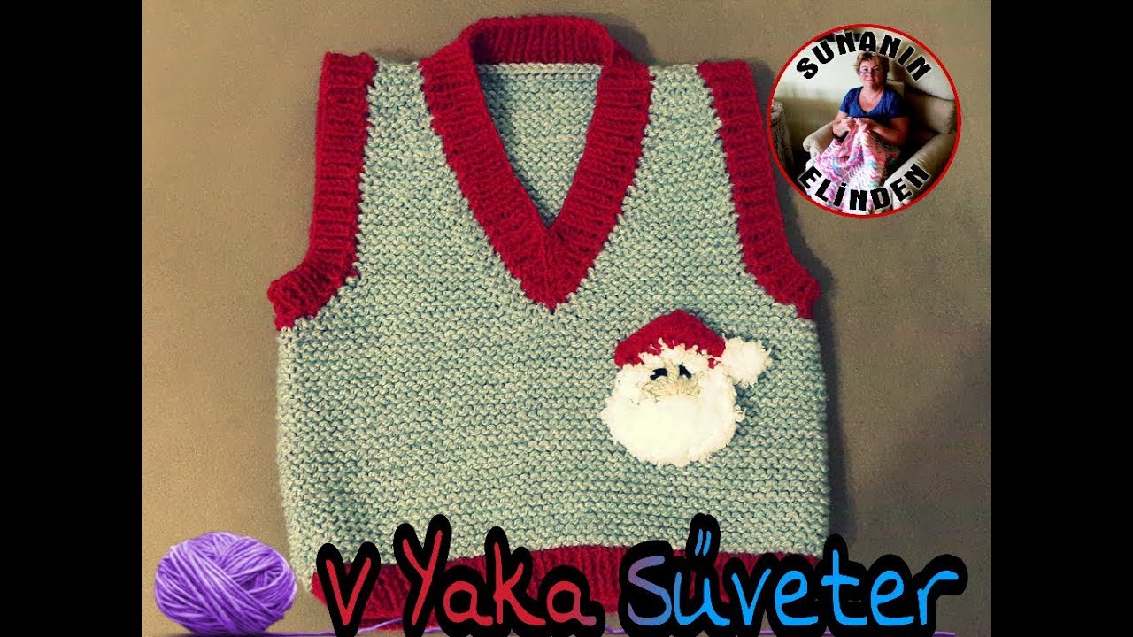 V Yaka Erkek Süveter Örgü Modelleri orgumodelleri.de