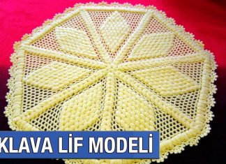 Baklava Lif Yapımı - Örgü Modelleri - baklava desenli lif modelleri baklava dilimi lif modeli yapılışı baklavalı lif modeli lif modelleri