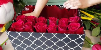 Kutu İçinde Gül Yapımı - Geri Dönüşüm Projeleri Hobi Dünyası - gül dolu kutu gül kutusu yapımı hediyelik fikirler kutu gülleri kutu içinde tek gül rose box