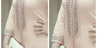 Elbise Süsleme Fikri - Dikiş - elbise süsleme aksesuarları kıyafet süsleme taşları kıyafet süsleme yapımı tesettür elbise süsleme