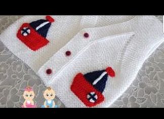 Kolay Erkek Bebek Yeleği - Örgü Modelleri - bebek yelek modelleri bebek yelekleri bebek yelekleri erkek son model bebek yelekleri