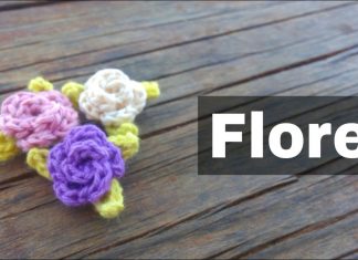Kolay Örgü Çiçek Yapımı - Örgü Modelleri - 3d örgü çiçek yapımı örgü çiçek motifleri yapılışı anlatımlı örgü çiçek yapımı video tığ işi katmerli gül yapımı