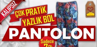 Pijama Pantolon Dikimi - Dikiş - kadın pantolon dikimi pratik bayan pantolon kesimi pratik pantolon kalıbı pratik pijama pantolon kesimi