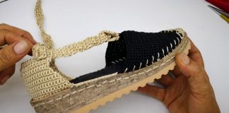 Yazlık Örgü Sandalet - Örgü Modelleri - örgü ayakkabı yapılışı örgü sandalet modelleri sandalet nasıl örülür tığ işi sandalet yapımı