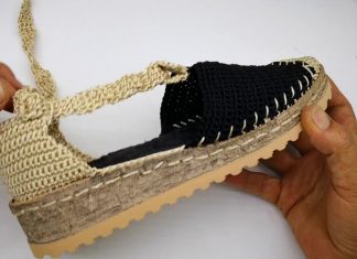 Yazlık Örgü Sandalet - Örgü Modelleri - örgü ayakkabı yapılışı örgü sandalet modelleri sandalet nasıl örülür tığ işi sandalet yapımı