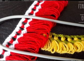 Firkete Oyası Örneği - Örgü Modelleri - firkete oyası havlu kenarı nasıl yapılır firkete oyası motif yapımı tığ oyası örnekleri anlatımlı